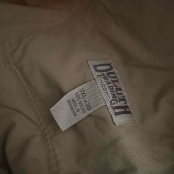 Duluth Trading Men’s 3XLx30 Dry on The Fly Relaxed Fit Cargo Pants - Picture 5 of 6